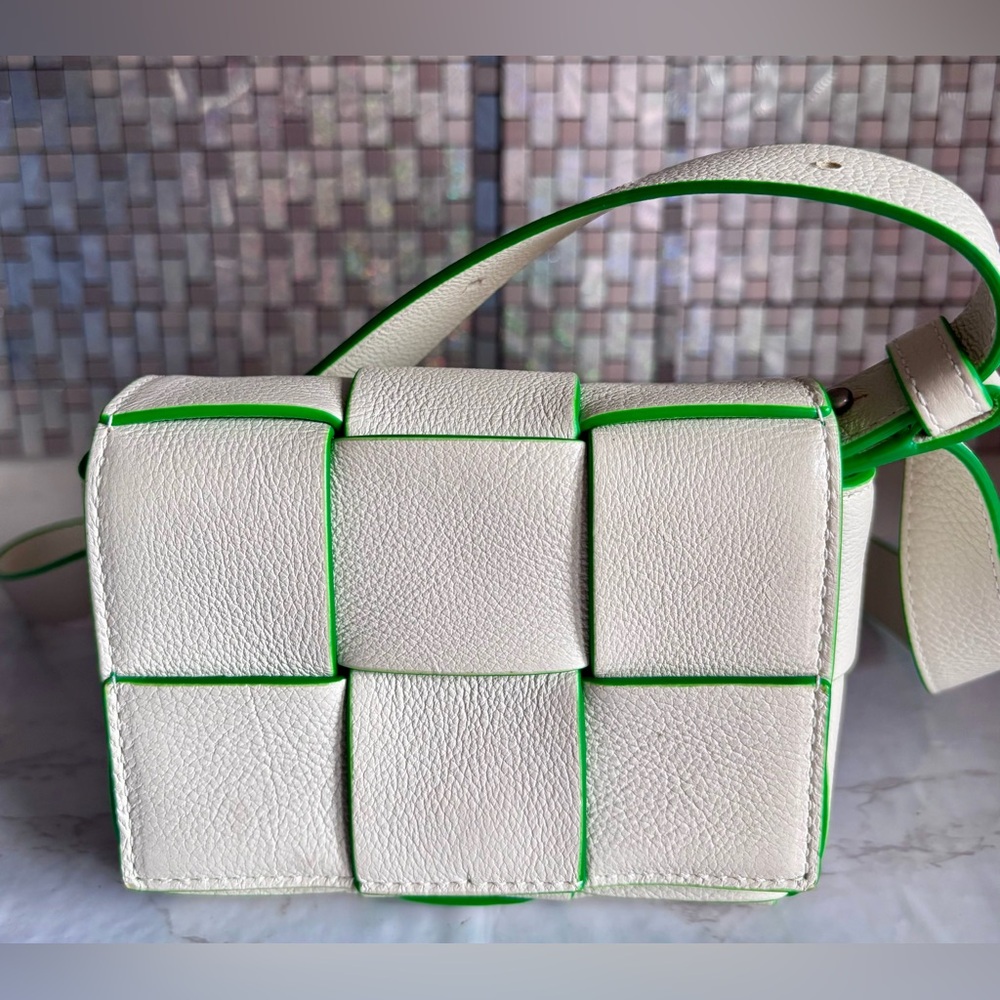 Bottega Venetta mini Buffalo maxi cassett cross body bag